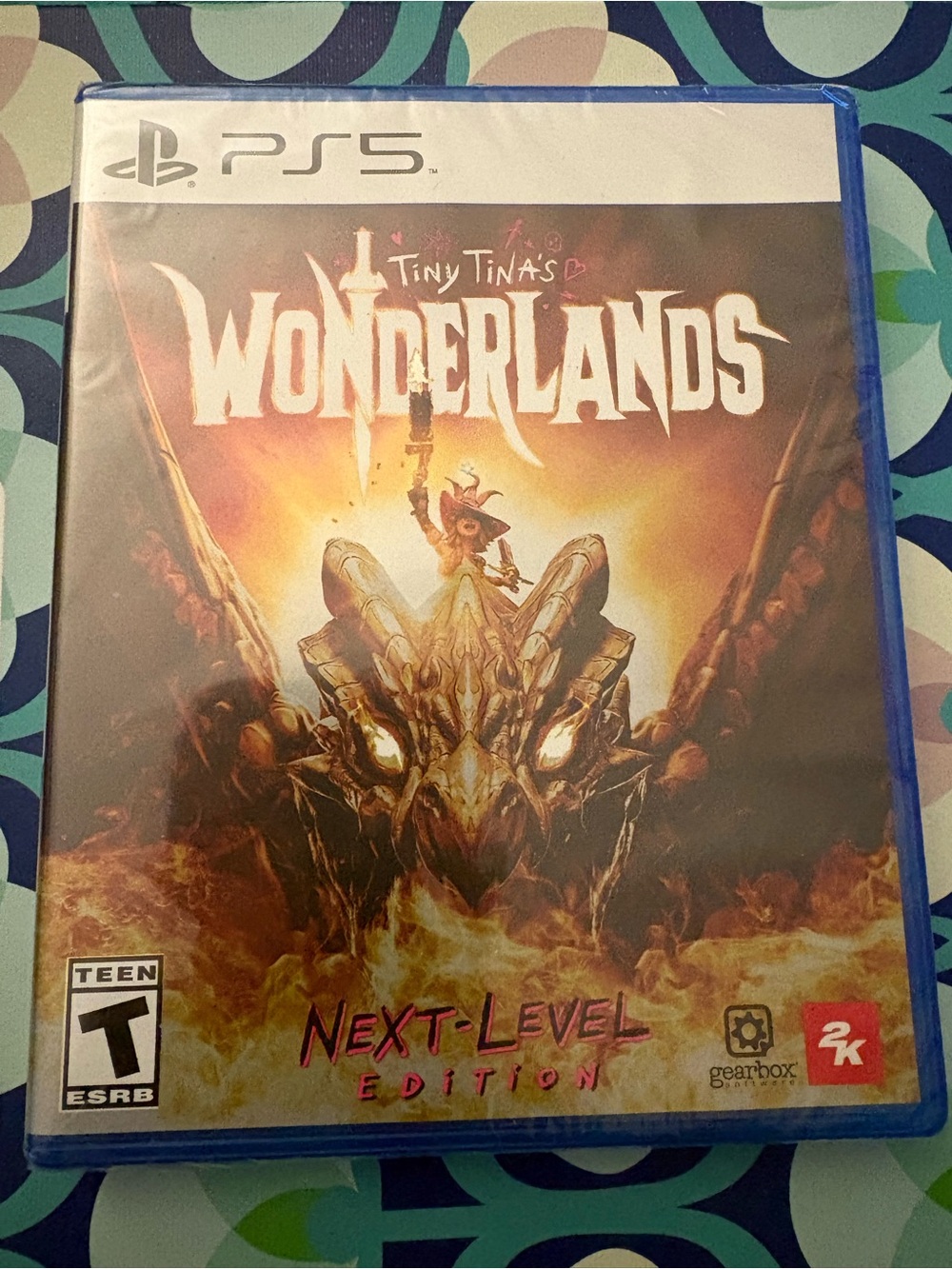 Tiny Tina's Wonderlands Next-Level Edition for PS5 - Black & Gold Cover
